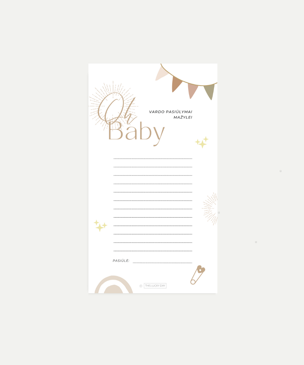 baby shower korteles PDF