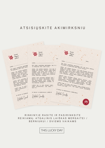 Skaitmeninis Kalėdinis rinkinys mažiausiems, nuo 3m.